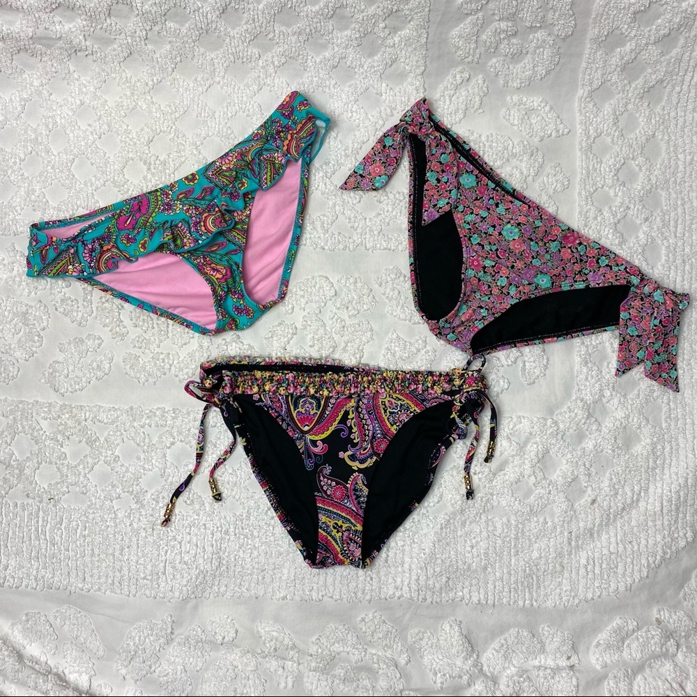 Bikini Bathing Suit Bottoms Bundle - Medium